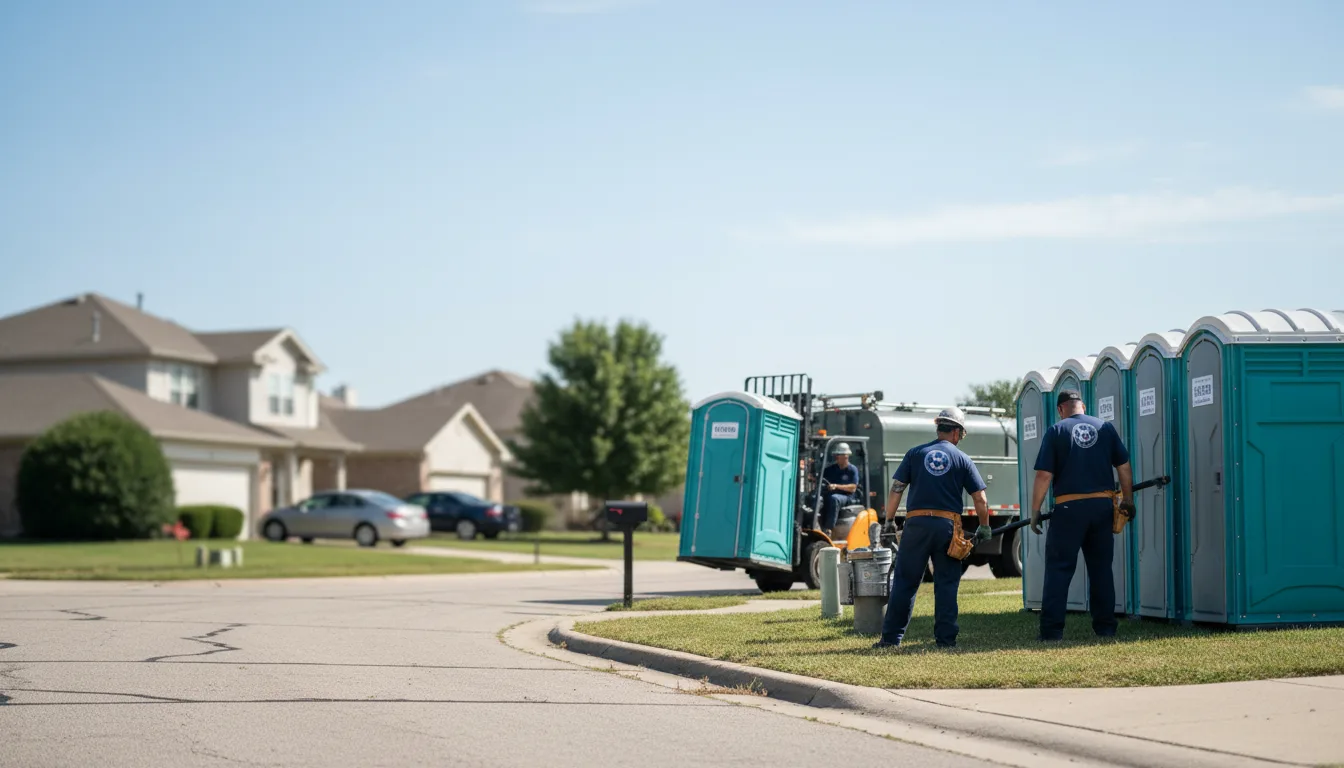 Porta Potty Rental in Kinsman, OH near me